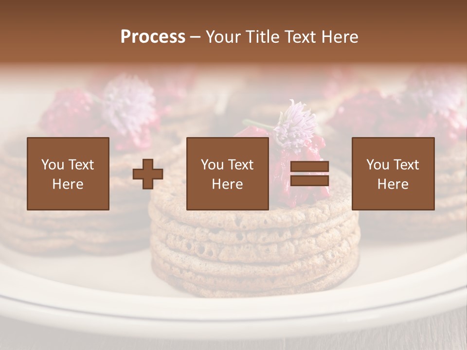 Lunch White Small PowerPoint Template