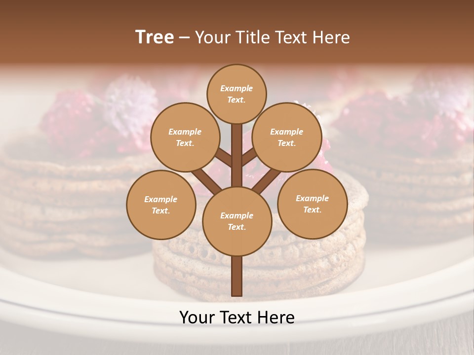 Lunch White Small PowerPoint Template