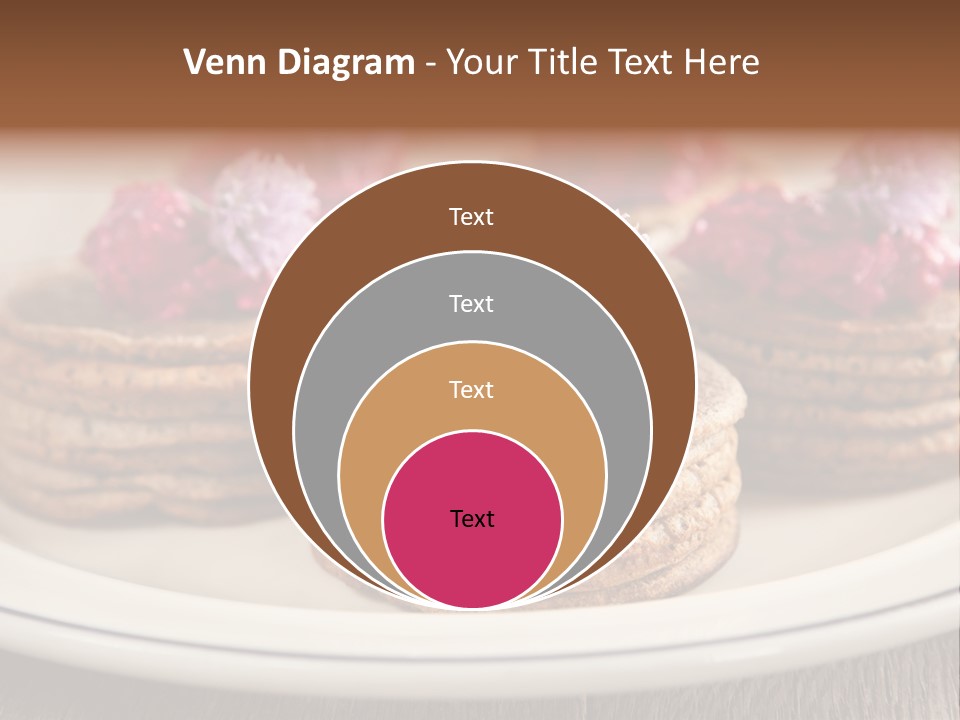 Lunch White Small PowerPoint Template