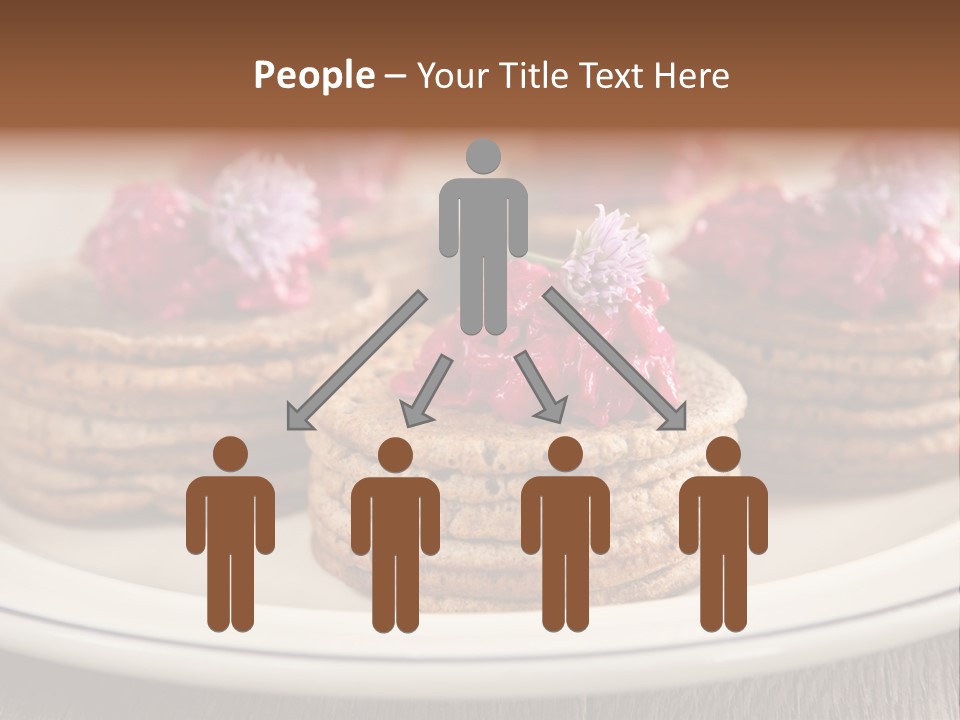 Lunch White Small PowerPoint Template