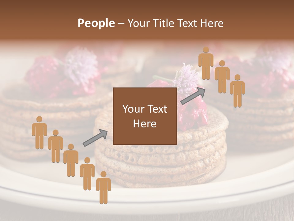 Lunch White Small PowerPoint Template