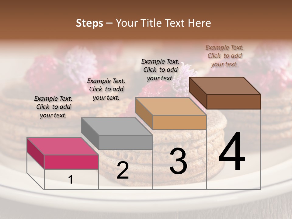 Lunch White Small PowerPoint Template