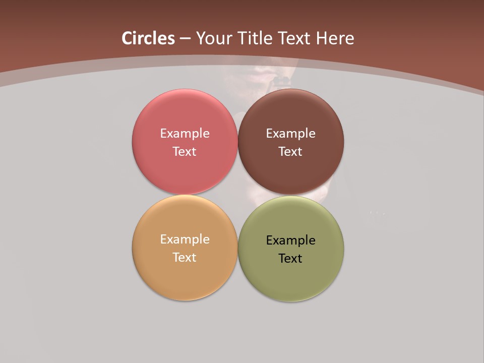 Violence Businessman Secret PowerPoint Template