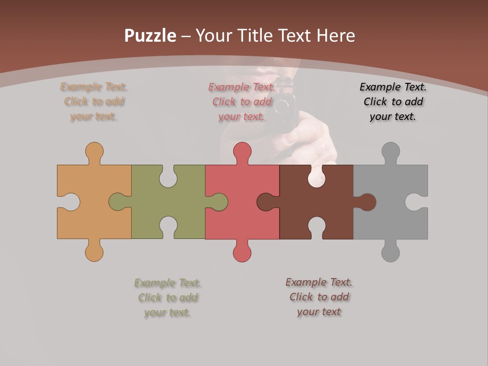 Violence Businessman Secret PowerPoint Template