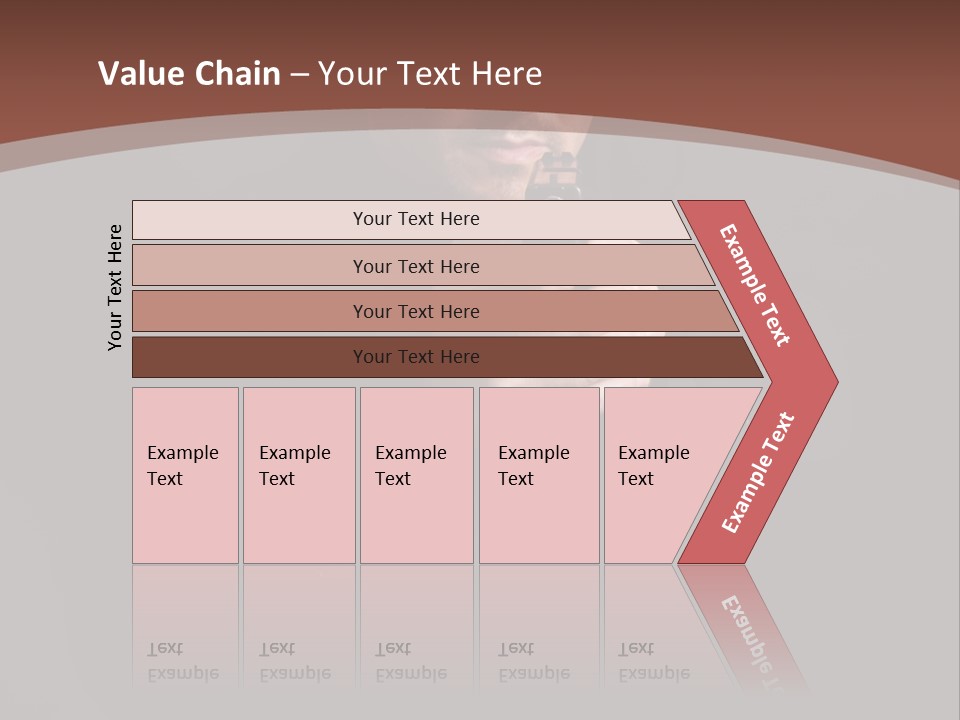 Violence Businessman Secret PowerPoint Template