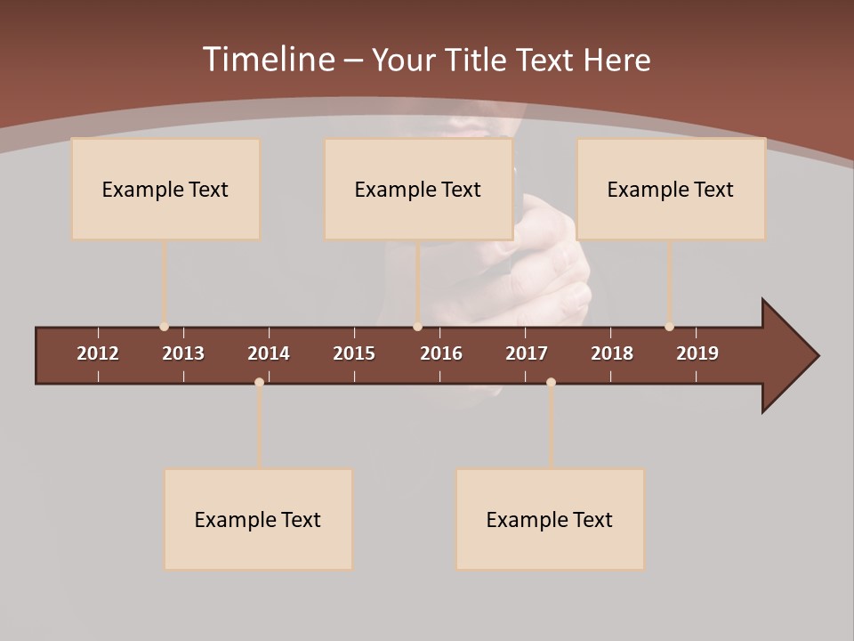 Violence Businessman Secret PowerPoint Template