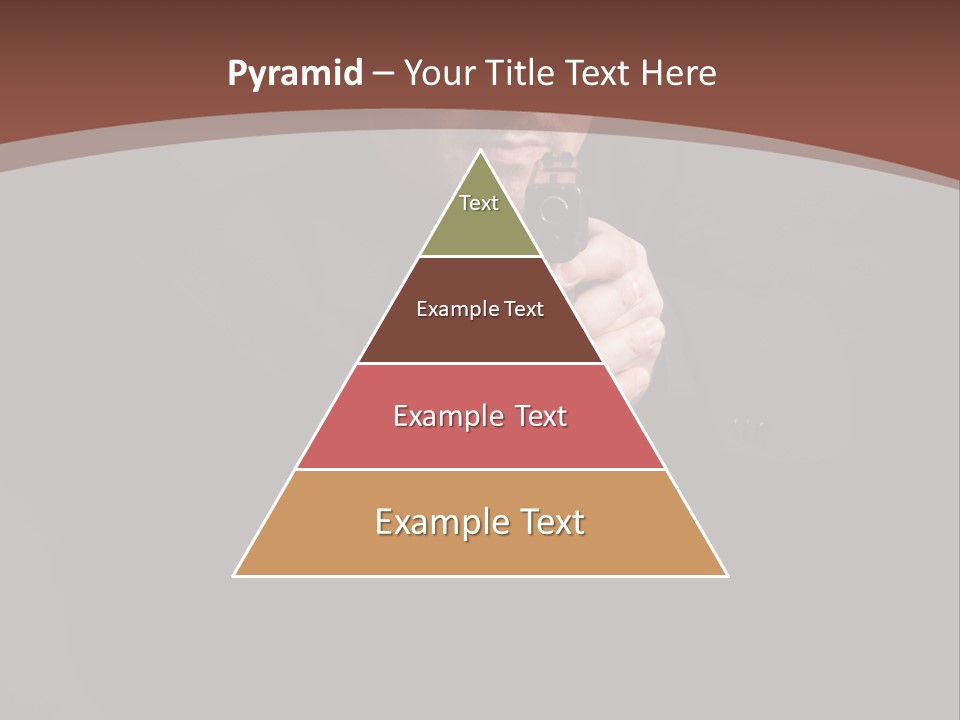 Violence Businessman Secret PowerPoint Template