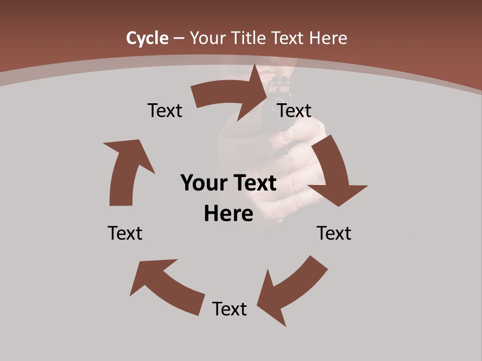 Violence Businessman Secret PowerPoint Template