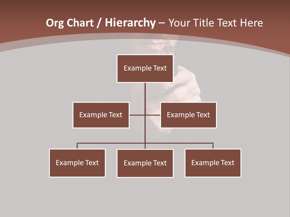 Violence Businessman Secret PowerPoint Template