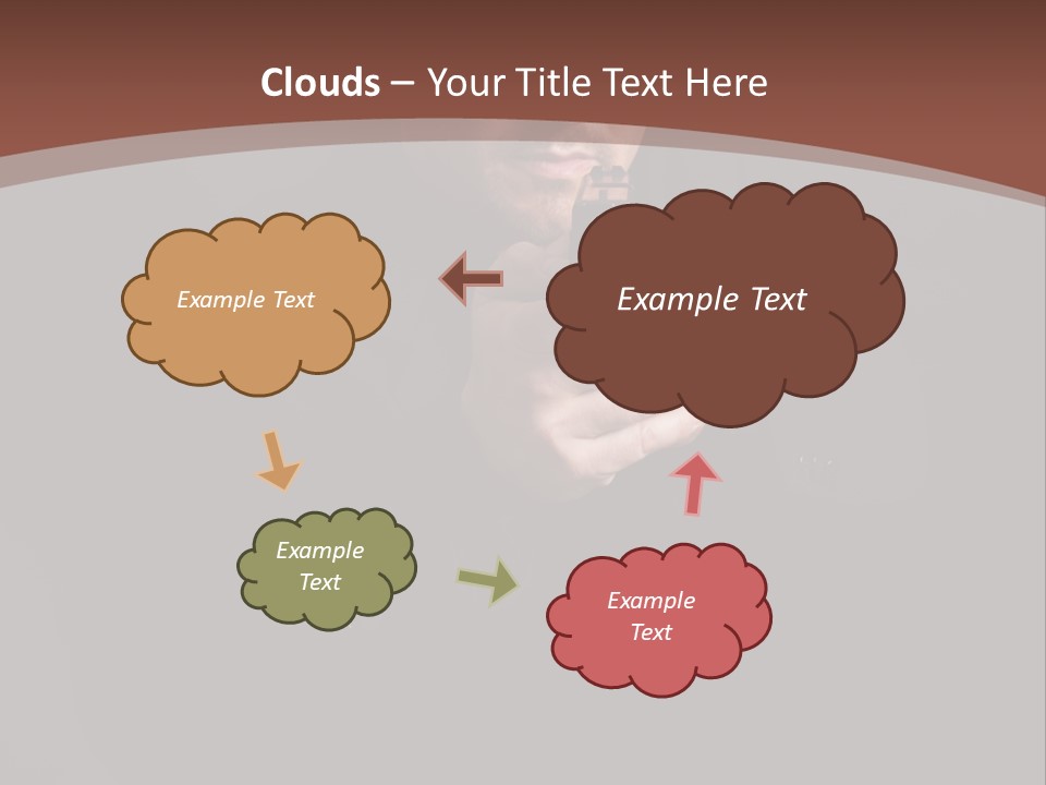Violence Businessman Secret PowerPoint Template