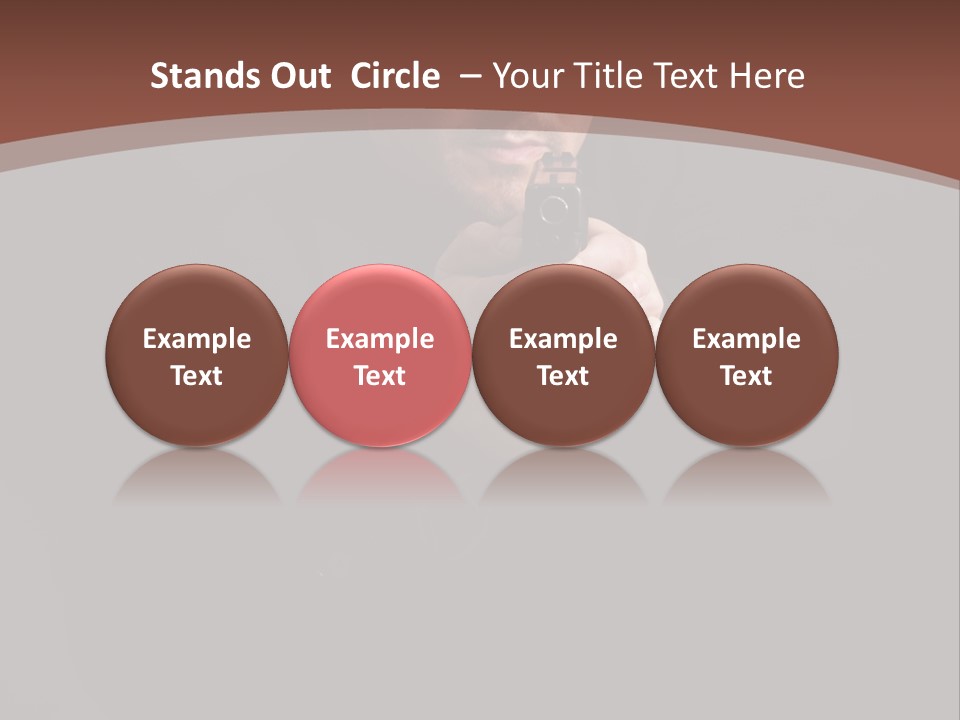 Violence Businessman Secret PowerPoint Template