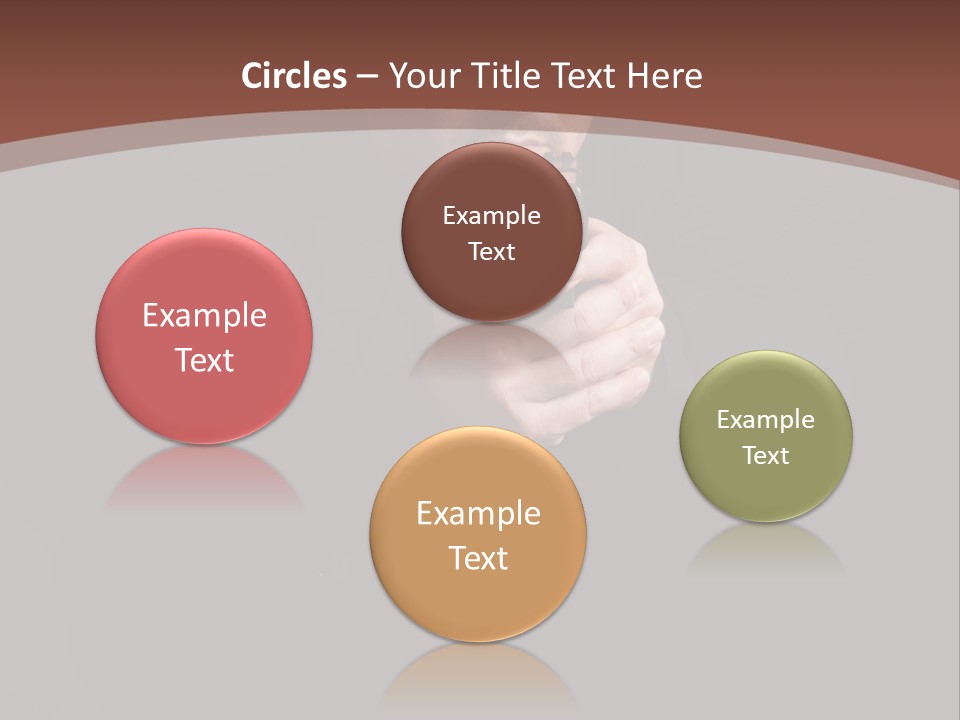 Violence Businessman Secret PowerPoint Template