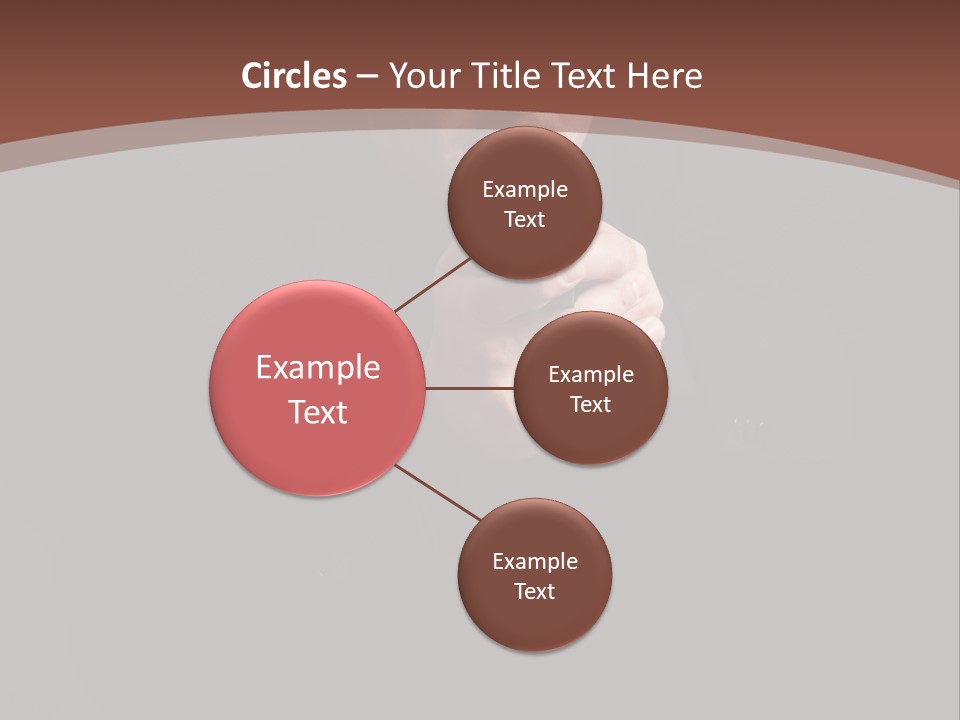 Violence Businessman Secret PowerPoint Template