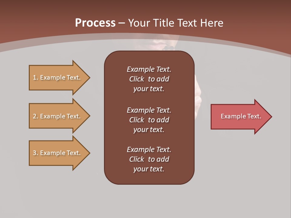 Violence Businessman Secret PowerPoint Template