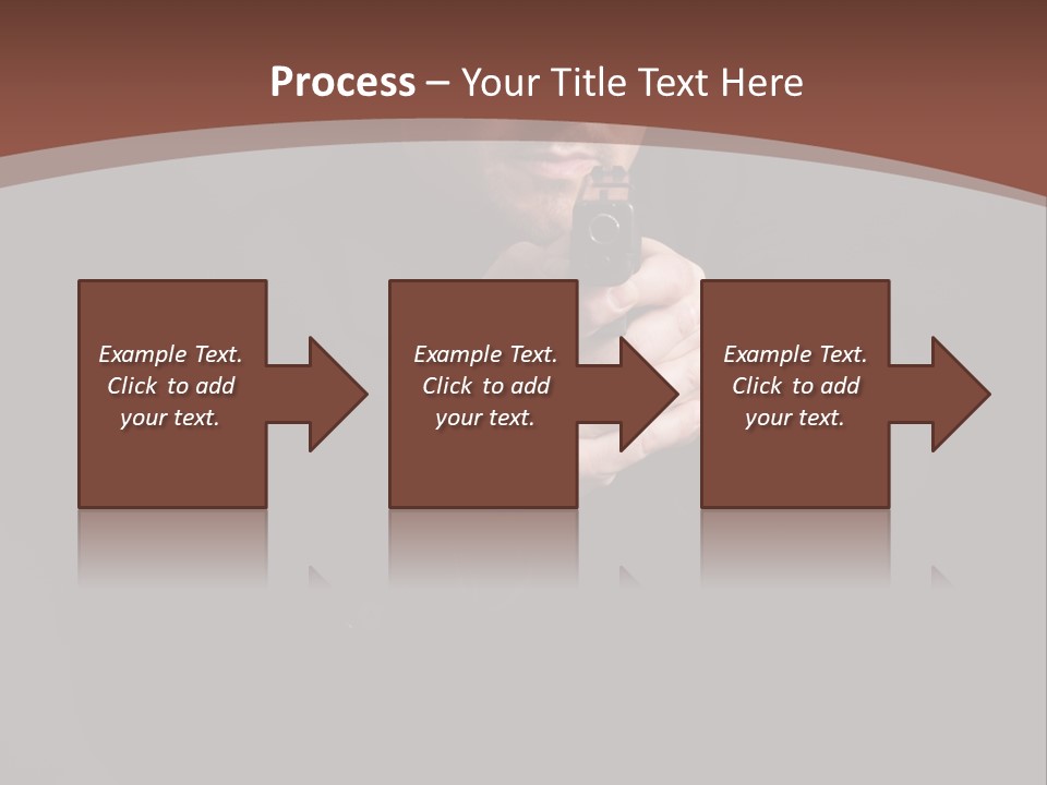 Violence Businessman Secret PowerPoint Template
