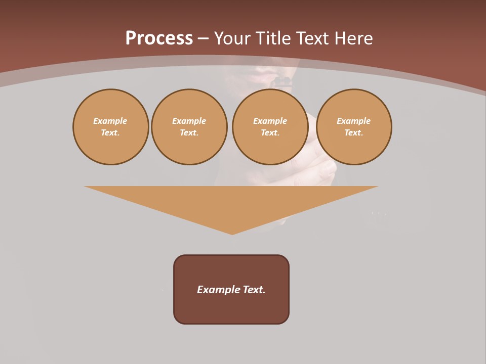 Violence Businessman Secret PowerPoint Template