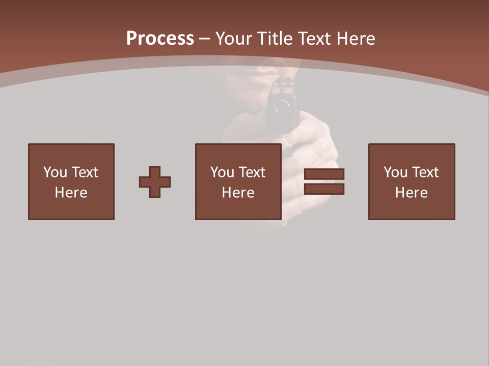 Violence Businessman Secret PowerPoint Template