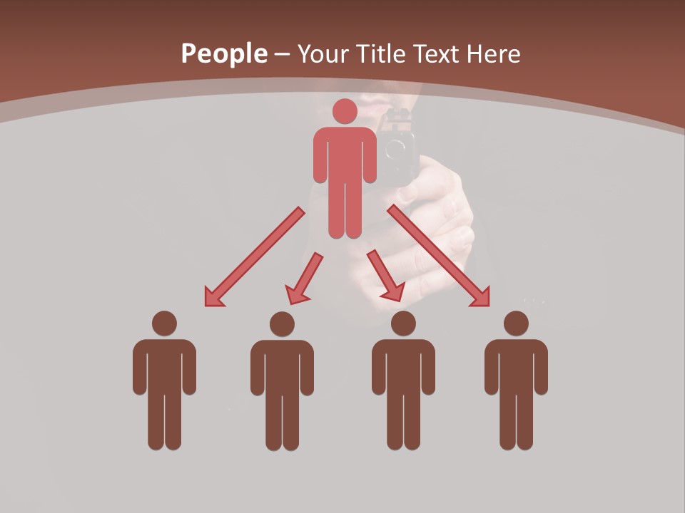 Violence Businessman Secret PowerPoint Template