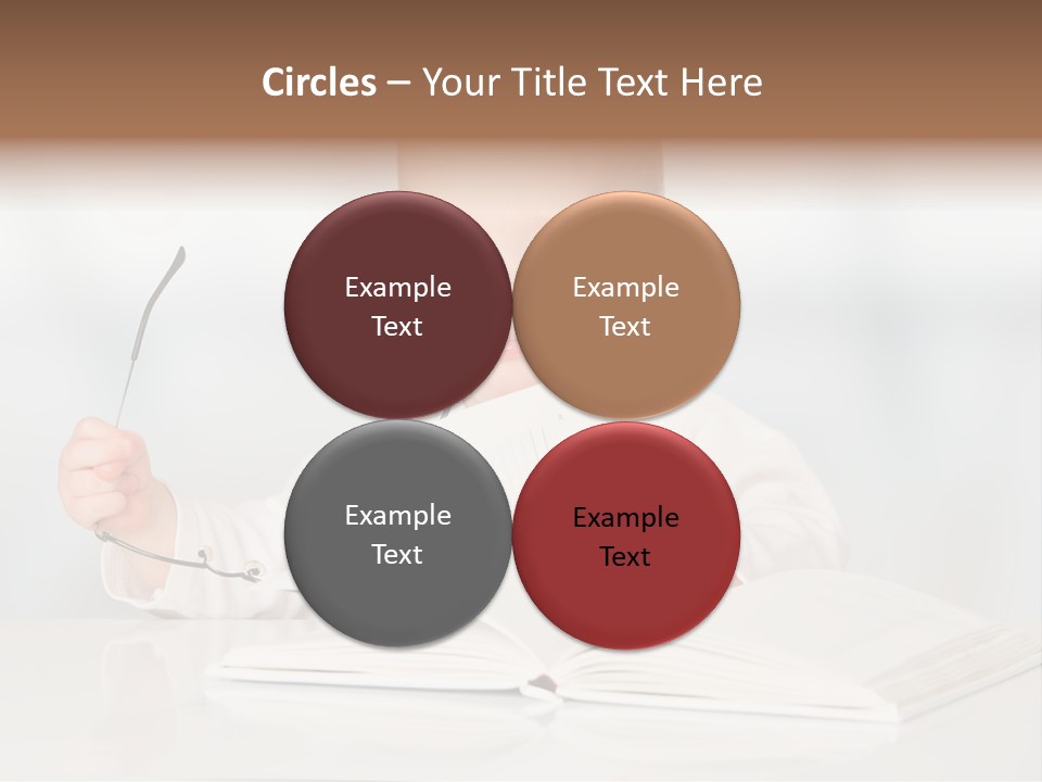 Beautiful Young White PowerPoint Template