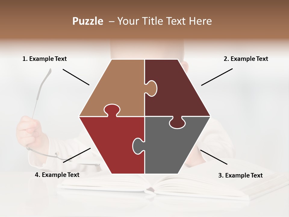 Beautiful Young White PowerPoint Template