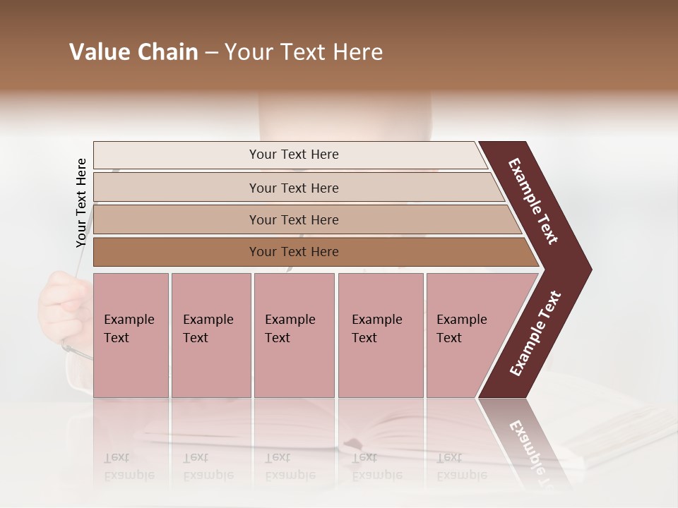 Beautiful Young White PowerPoint Template