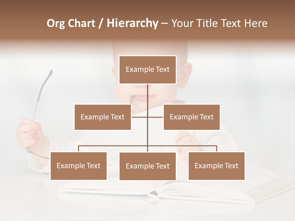 Beautiful Young White PowerPoint Template