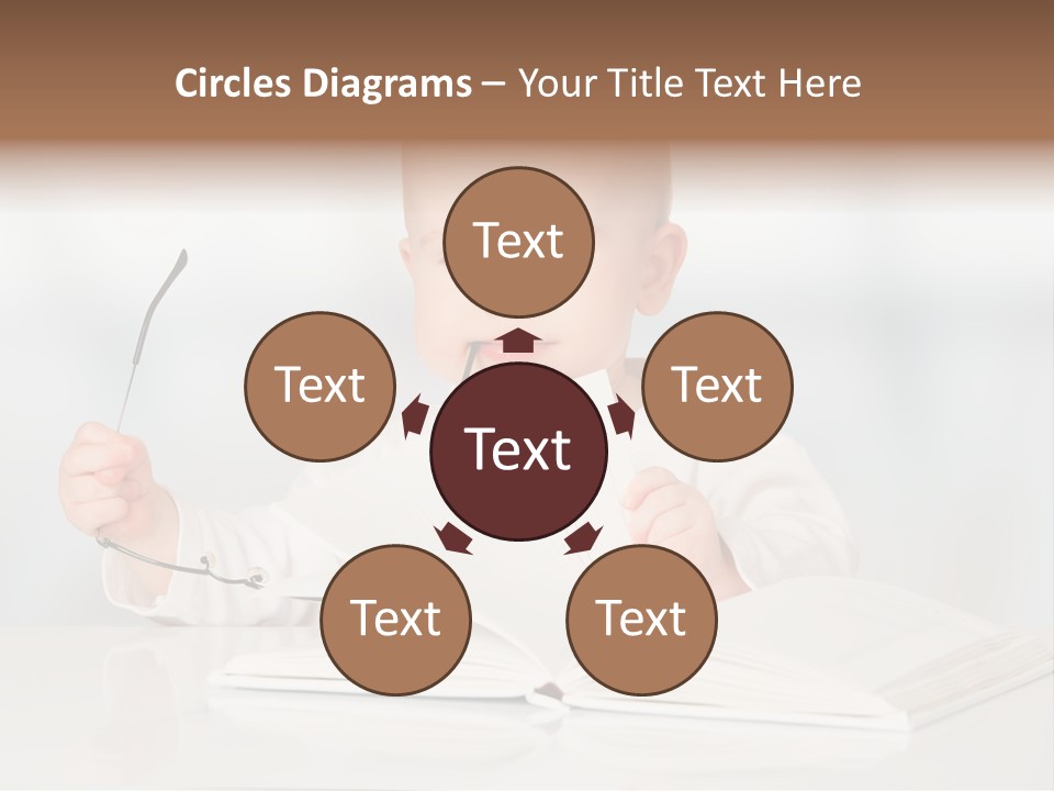 Beautiful Young White PowerPoint Template