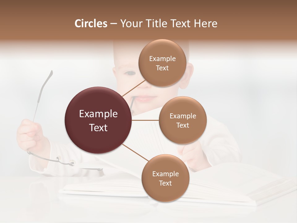 Beautiful Young White PowerPoint Template