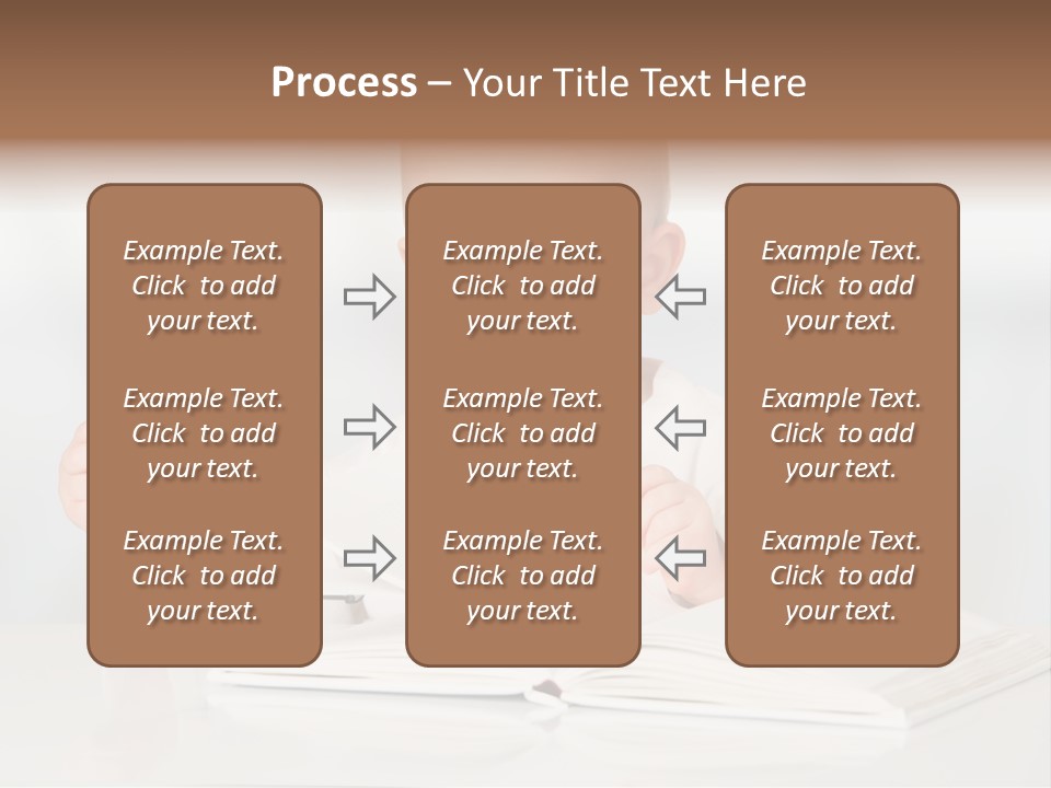Beautiful Young White PowerPoint Template