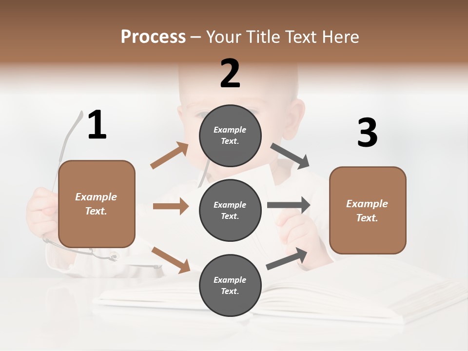 Beautiful Young White PowerPoint Template