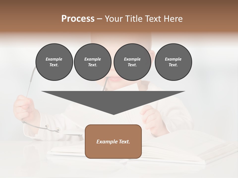 Beautiful Young White PowerPoint Template