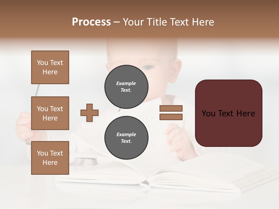 Beautiful Young White PowerPoint Template