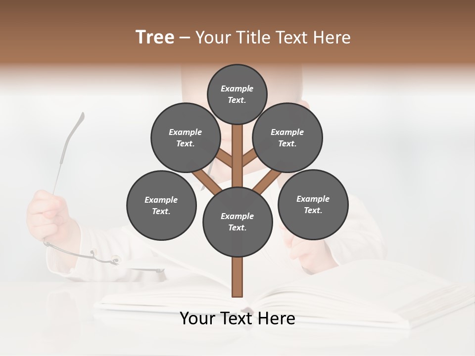Beautiful Young White PowerPoint Template