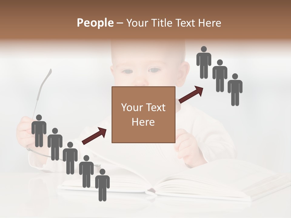 Beautiful Young White PowerPoint Template