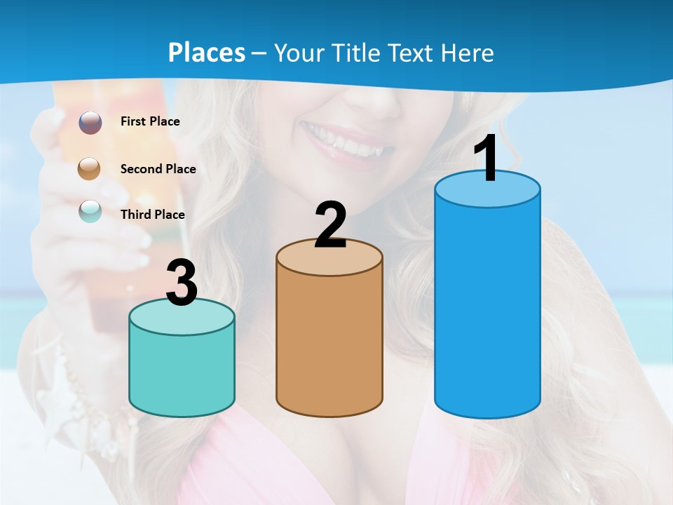 Glass Healthy Alcoholic PowerPoint Template