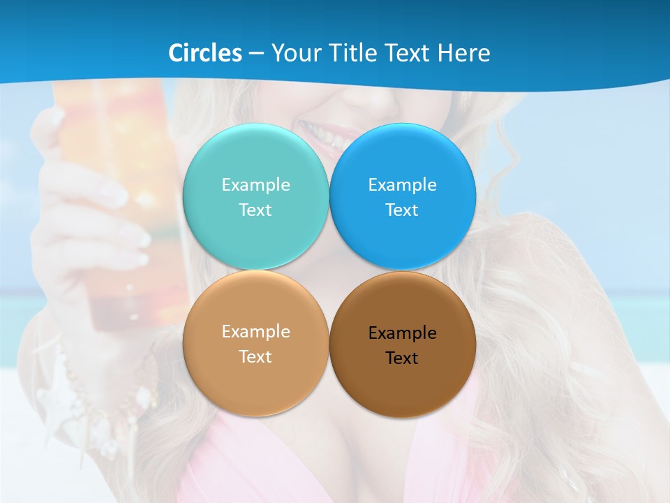Glass Healthy Alcoholic PowerPoint Template