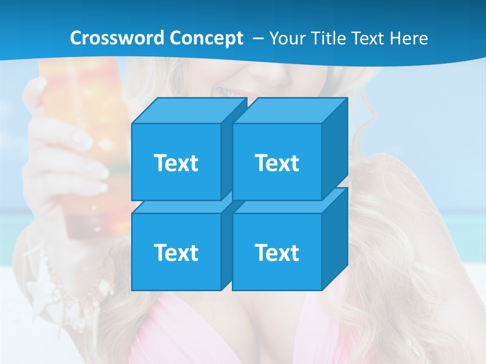 Glass Healthy Alcoholic PowerPoint Template