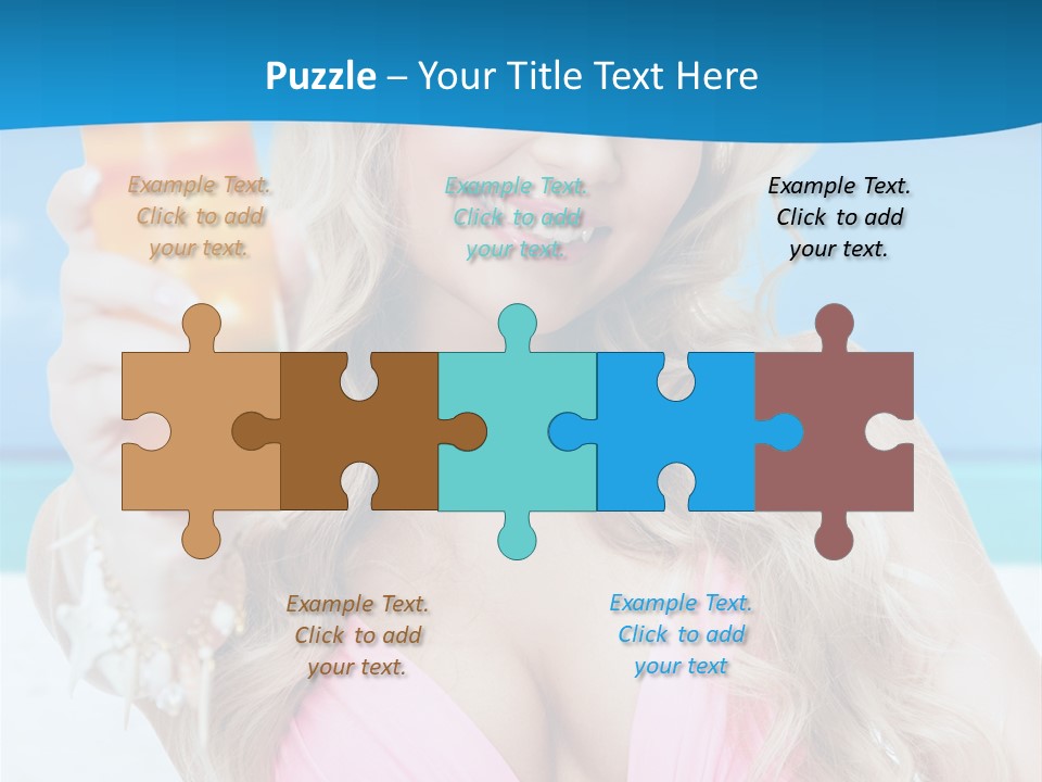 Glass Healthy Alcoholic PowerPoint Template