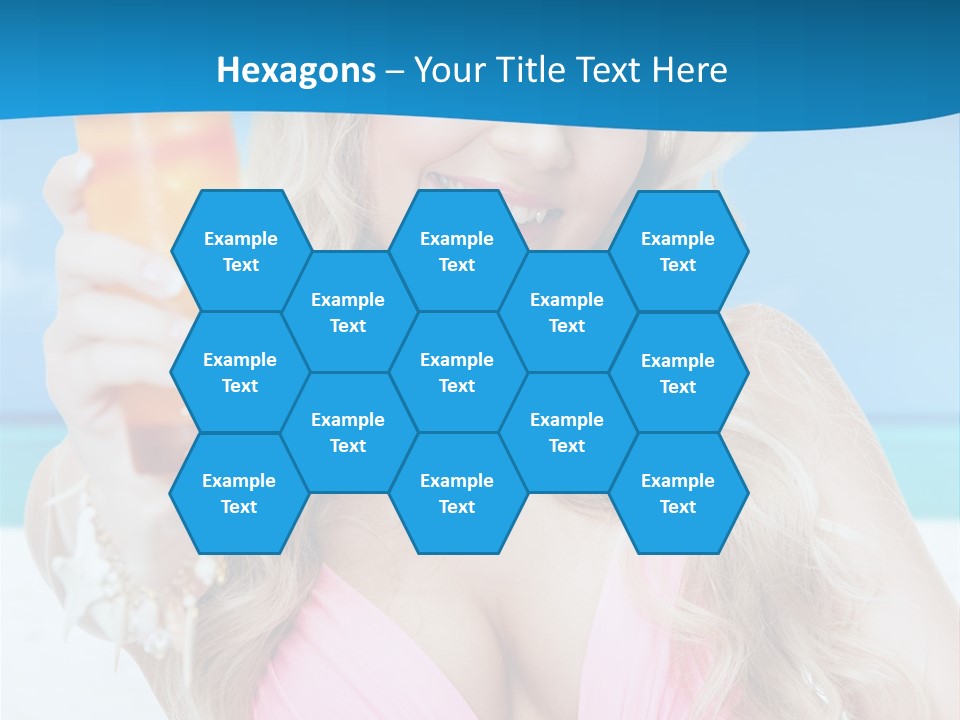 Glass Healthy Alcoholic PowerPoint Template