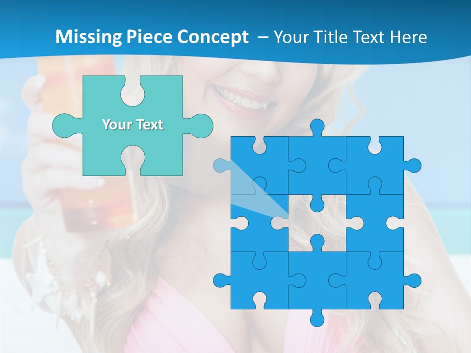 Glass Healthy Alcoholic PowerPoint Template