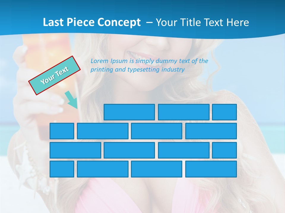 Glass Healthy Alcoholic PowerPoint Template