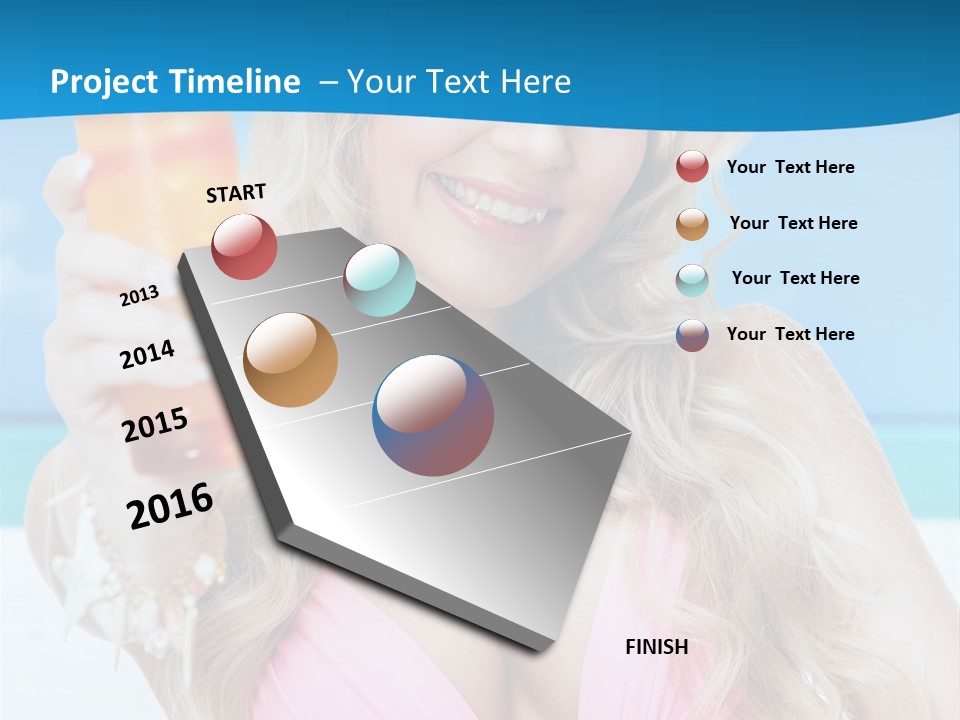 Glass Healthy Alcoholic PowerPoint Template