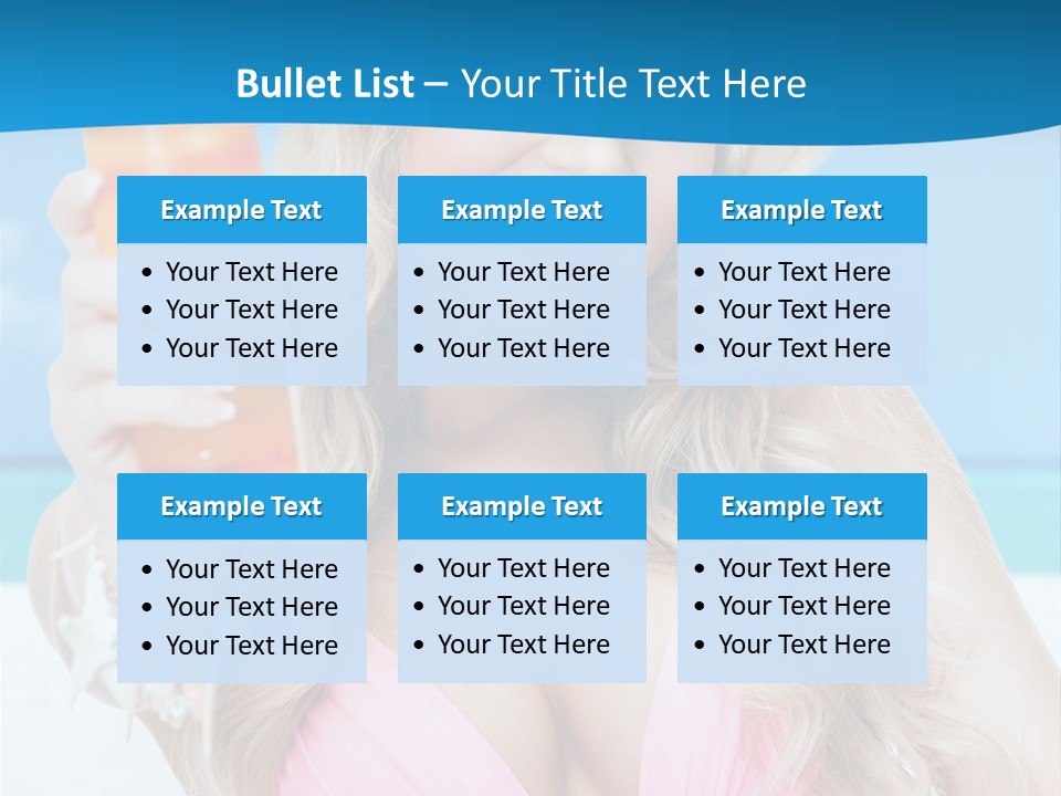 Glass Healthy Alcoholic PowerPoint Template