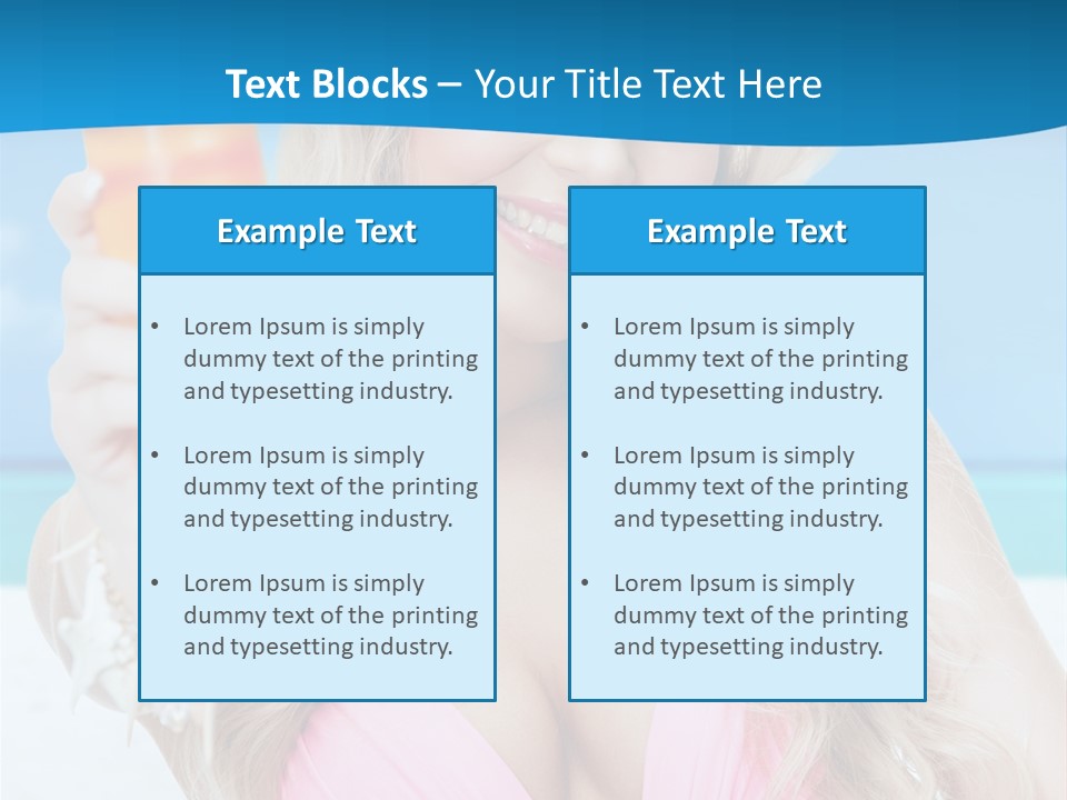 Glass Healthy Alcoholic PowerPoint Template