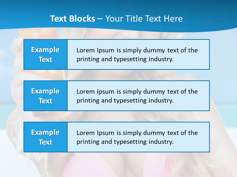 Glass Healthy Alcoholic PowerPoint Template