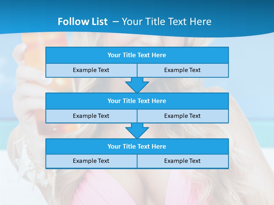 Glass Healthy Alcoholic PowerPoint Template