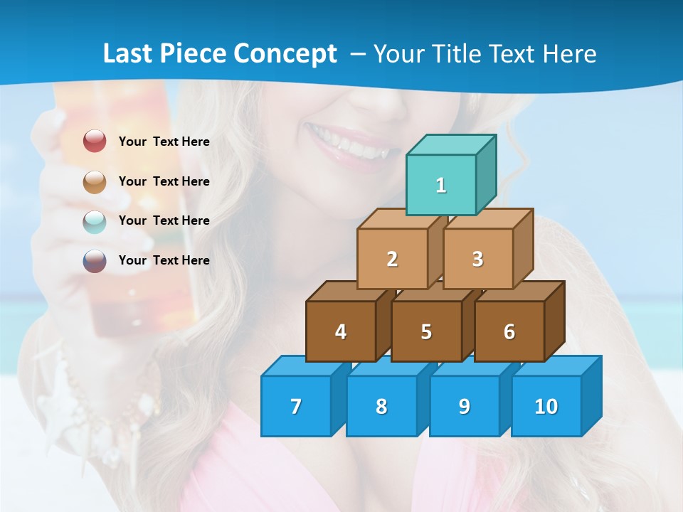 Glass Healthy Alcoholic PowerPoint Template