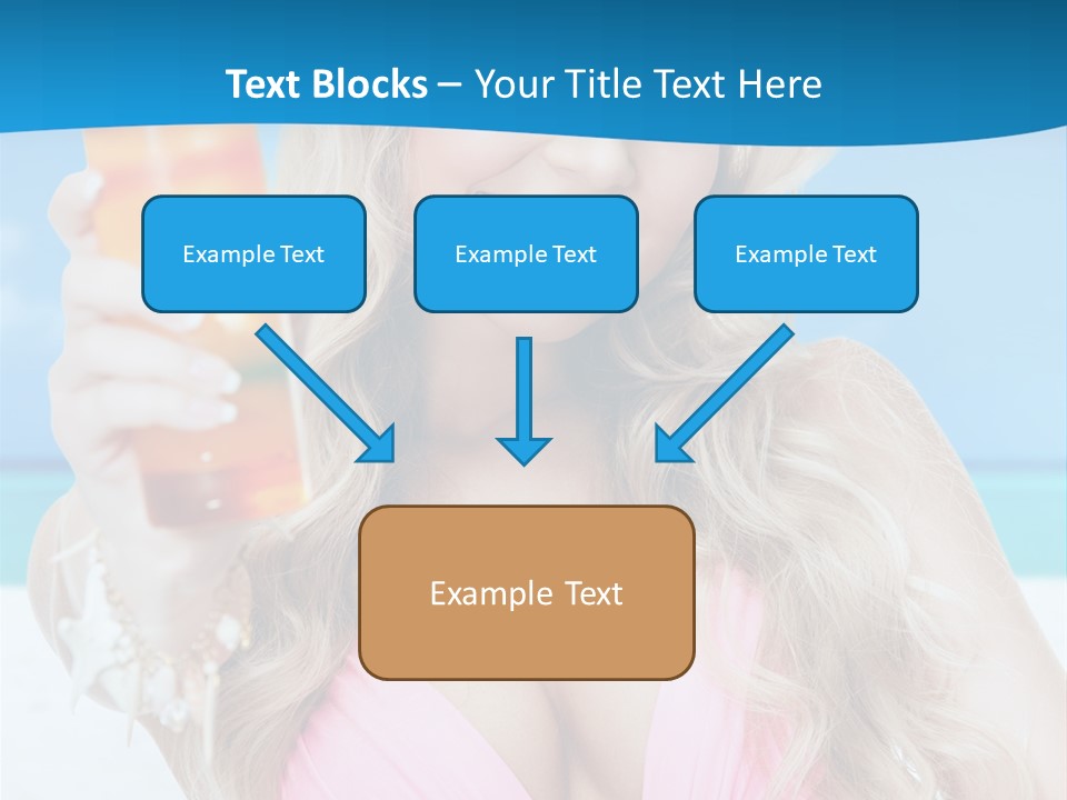 Glass Healthy Alcoholic PowerPoint Template