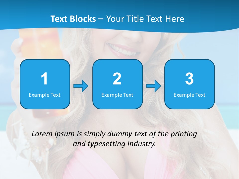 Glass Healthy Alcoholic PowerPoint Template