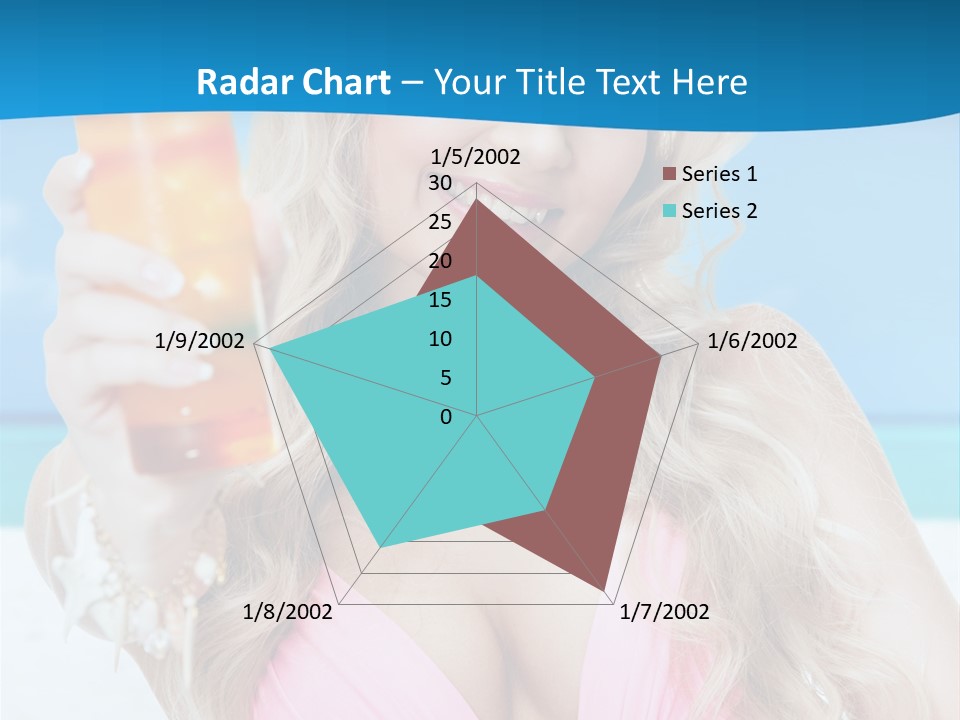 Glass Healthy Alcoholic PowerPoint Template